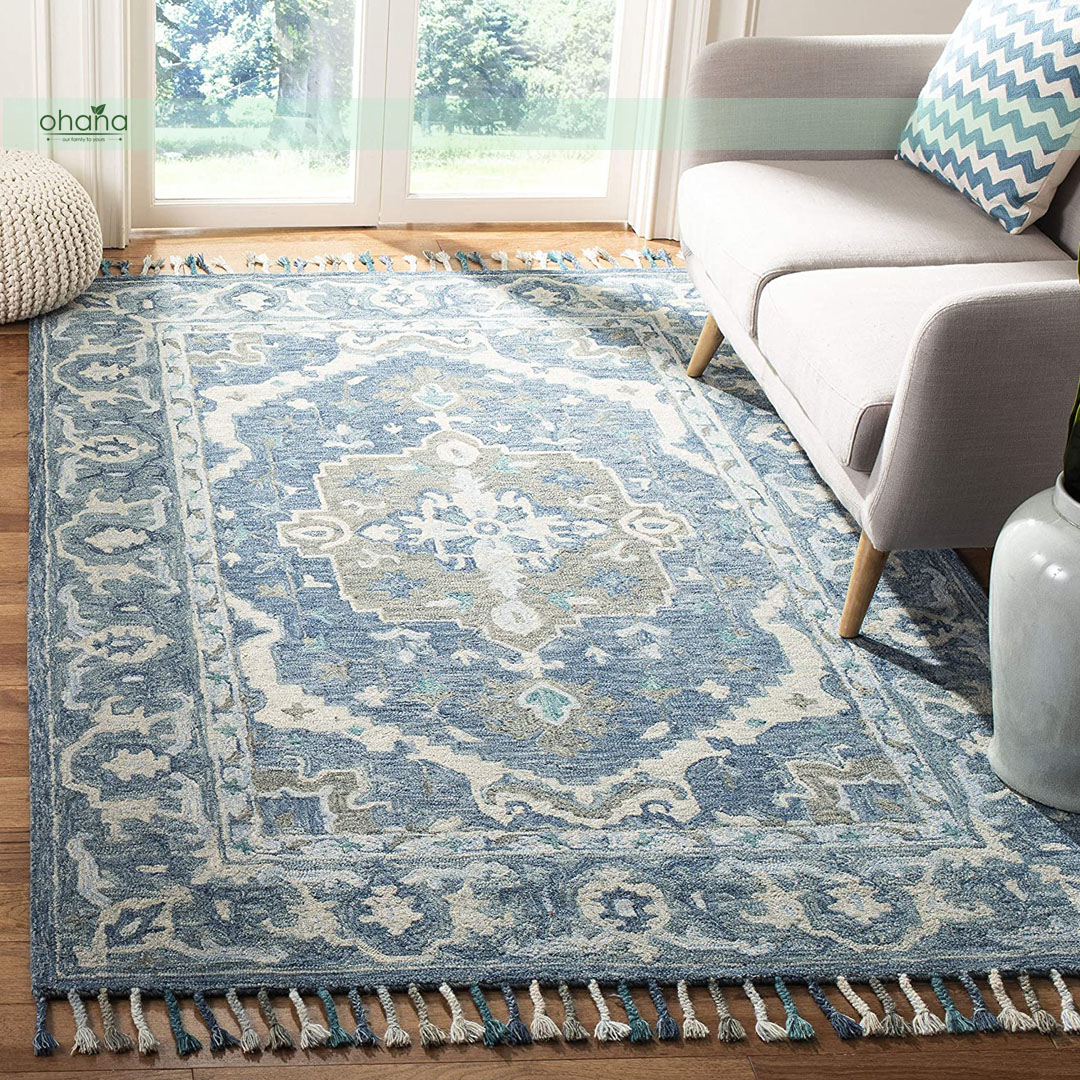 Handmade Area Jute Rug